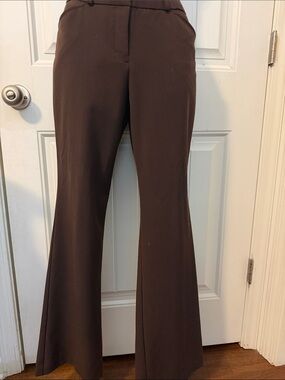 Worthington Modern Fit Dark Brown Women's Dress Pants  slacks size 4